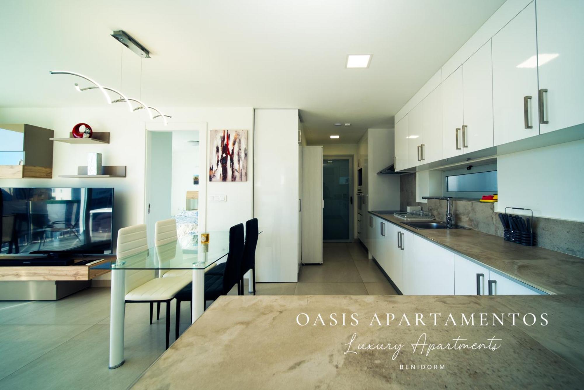 Apartamentos Oasis De La Cala Finestrat Luaran gambar